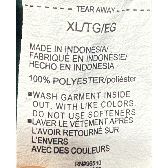 Under Armour Hoodie Mens XL Green Fleece Big Logo Pullover Sweatshirt Outdoors - Picture 9 of 11